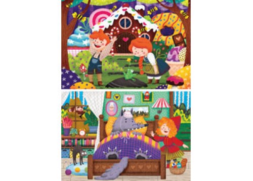 Ravensburger Fairy Tales Puzzle 2x12 Pieces
