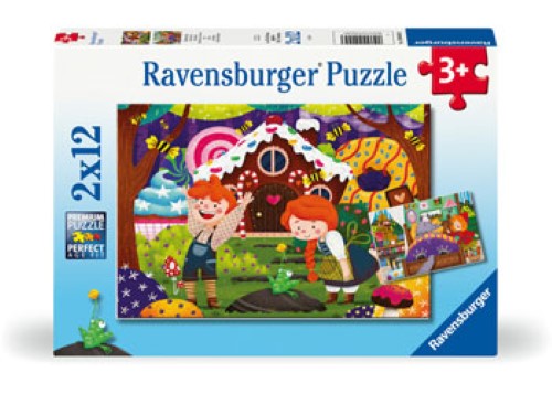 Ravensburger Fairy Tales Puzzle 2x12 Pieces