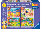 Ravensburger How Many Can You Count? Puzzle 6/8/10/12 Pieces