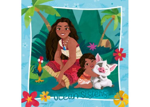 Ravensburger Disney Moana Off to New Adventures 3x49 Pieces