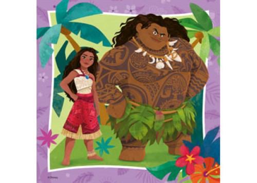 Ravensburger Disney Moana Off to New Adventures 3x49 Pieces
