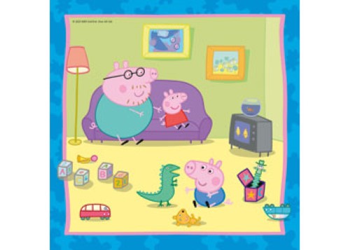 Ravensburger Peppa's Family & Friends Puzzle 3x49 Pieces