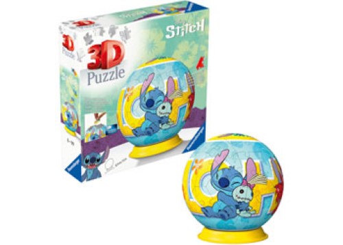 Ravensburger 3D Puzzleball Disney Stitch 72 Pieces