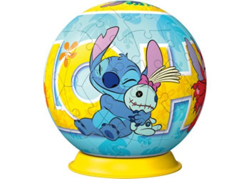 Ravensburger 3D Puzzleball Disney Stitch 72 Pieces