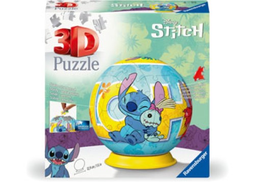 Ravensburger 3D Puzzleball Disney Stitch 72 Pieces