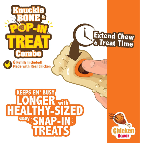 Dog Toy - Nylabone Pop-In Treats (90pk)
