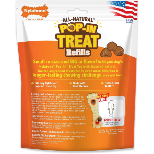 Dog Toy - Nylabone Pop-In Treats (90pk)