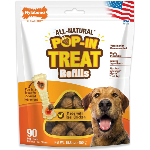 Dog Toy - Nylabone Pop-In Treats (90pk)