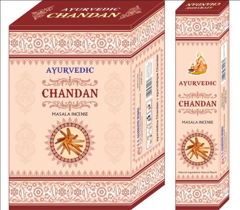 Incense - AYURVEDIC CHANDA (12 Packets)