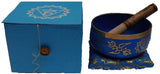 Chakra Singing Bowl 3 - Blue with Gift Box (14cm)