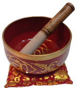 Chakra Singing Bowl 1- Red with Gift Box (14cm)