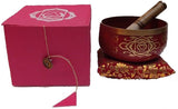 Chakra Singing Bowl 2 - Red with Gift Box (14cm)