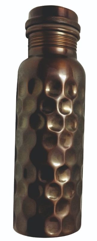 Ayurveda Antique Diamond Bottle - Copper (750ml)