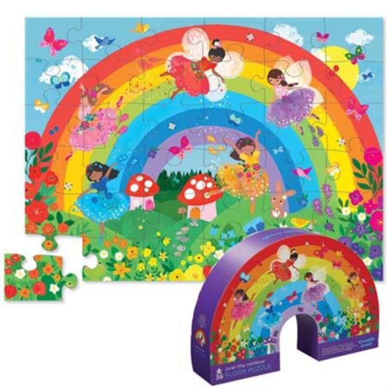 Floor Puzzle - Crocodile Creek Rainbow (36pc)