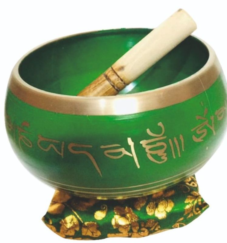 Singing Bowl - Medium 14cm (Green)