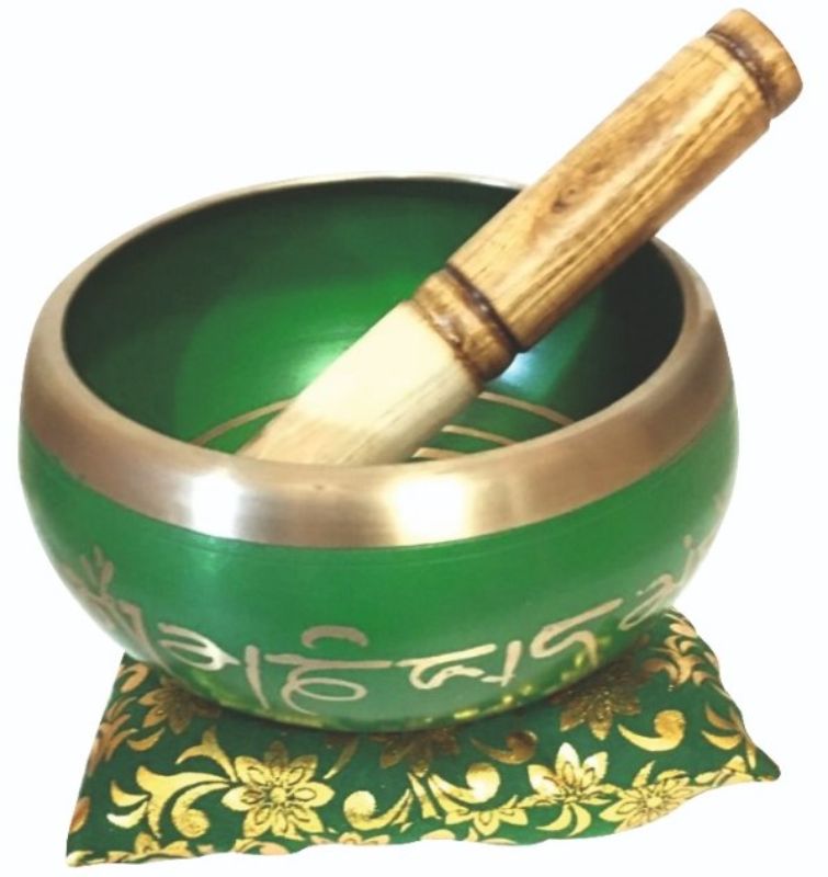 Singing Bowl - Small 10.15cm (Green)