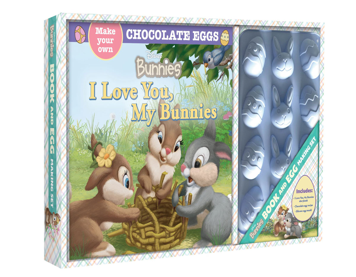 Disney Bunnies: Book and Egg Making Gift Set (With Silicone Egg Moulds)