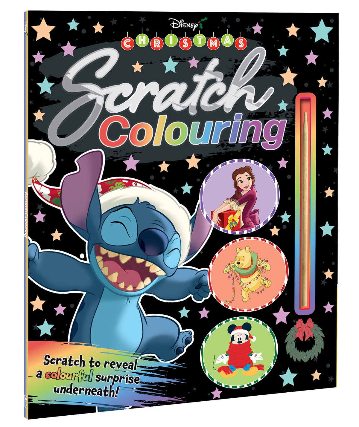 Disney Christmas: Scratch Colouring ISBN 9781761721014