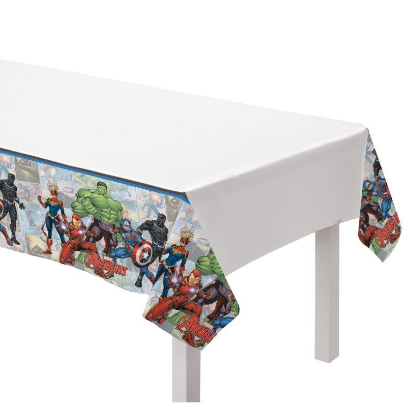 Paper Tablecover - Marvel Avengers Powers Unite (243cm)