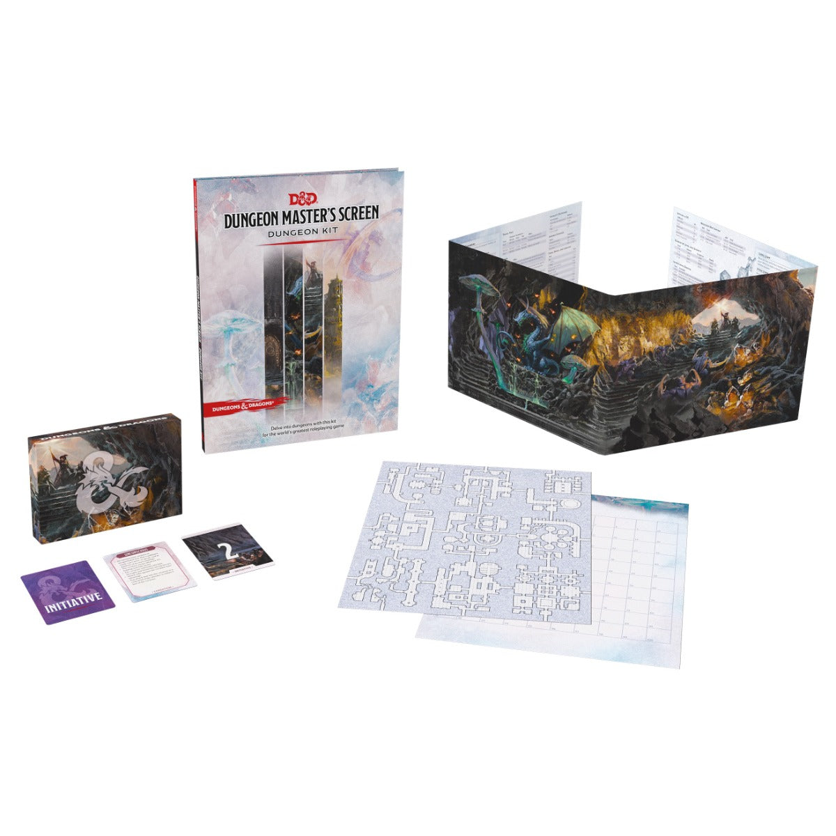 Dungeons & Dragons Dungeon Masters Screen Dungeon Kit