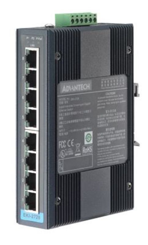 Advantech EKI-2728-CE 8-Port Unmanaged GBE Ethernet