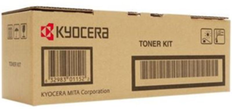 Kyocera TK-5144C Cyan Toner cartridge for vivid prints, 5000-page yield, compatible with FS-P6130 and more.