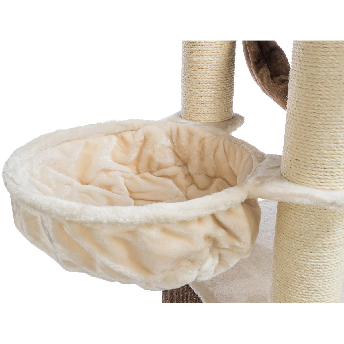Cat Tree - Humberto Cream/Dark Brown (174cm)