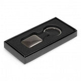Altos Key Ring - Square Gunmetal / Black (Set of 30)