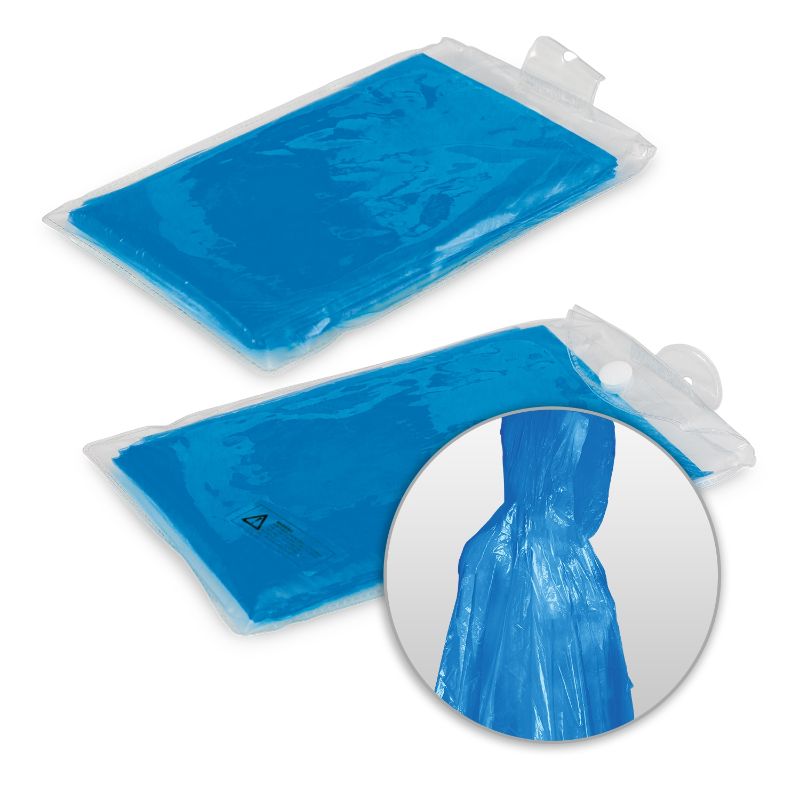 Emergency Poncho - Dark Blue (Set of 50)
