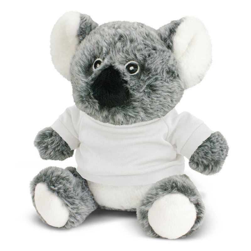 Koala Plush Toy - White (Set of 6)