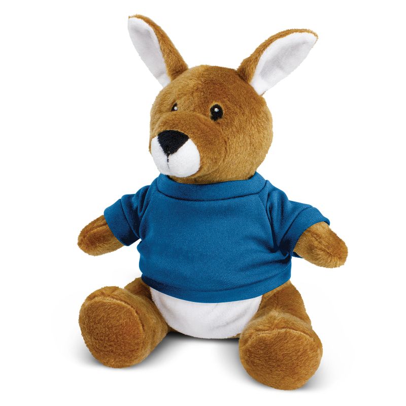 Kangaroo Plush Toy - Dark Blue (Set of 6)