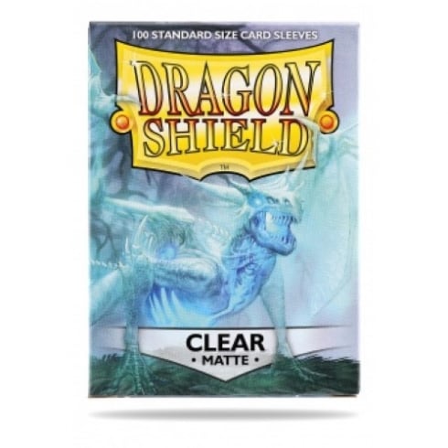 Dragon Shield Matte Card Sleeves - Clear