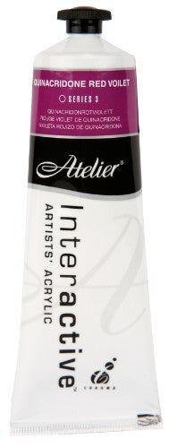 Acrylic Paint - Atelier 80ml Quinacridone Red Violet