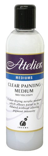 Acrylic Paint - Atelier Clear Painting Medium 250ml