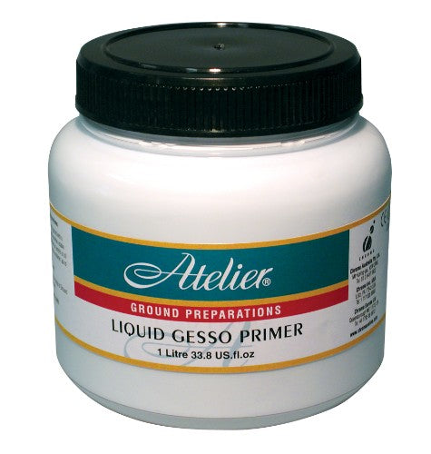 Artist Primer - Atelier Liquid Gesso Primer 1 Litre