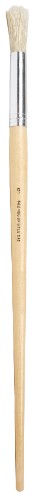 Premium bristle brush Eterna 582 No.9 for versatile, precise strokes in oil, acrylic, and watercolor painting.