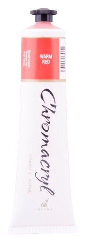 Acrylic Paint - Chromacryl 75ml Warm Red