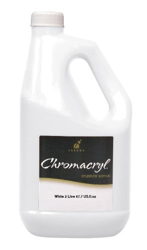 Acrylic Paint - Chromacryl 2lit White