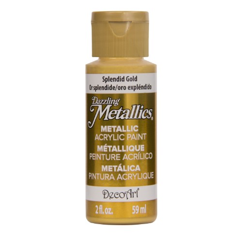 Acrylic Paint - Dazzling Metallics 2oz Splendid Gold