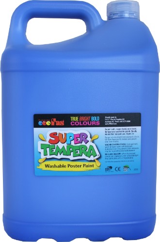 Fas Super Tempera 5ltr Blue (To Order O