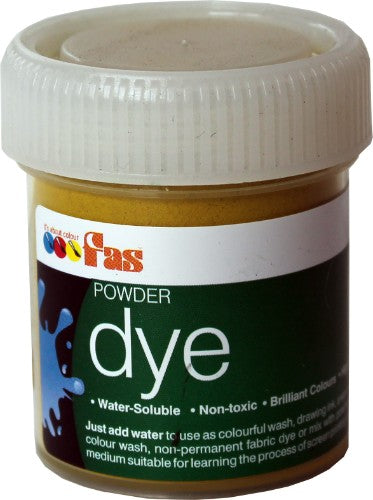 Fabric Colour Dye - Fas Watersoluble Dye 30gm Green