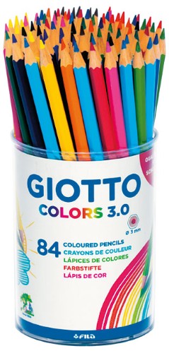 Artist Pencils - Giotto Colors 3.0 Pencils Pot 84's