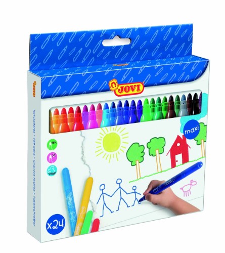 Felt Pens - Jovi Washable Maxi Felt-Tip Pen 24s