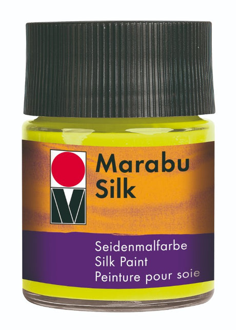 Marabu-Silk 50ml in Reseda offers vibrant, long-lasting silk dye for creative textile projects.