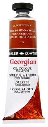 Artist Oil Paint - Rown Georg Oils 38ml Burnt Sienna