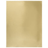Metallic gold gloss showcards, 50x65 cm, pack of 10, durable, water-resistant, perfect for crafting and decorations.