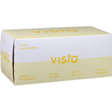 Vista Lemon Water can with zesty lemon flavor, zero sugar, and less than 1 calorie, perfect for refreshing hydration.