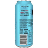 V Blue Energy Drink Sugar Free, a refreshing beverage providing guilt-free energy with invigorating ingredients.