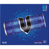 V Blue Energy Drink  330ml cans 6pack