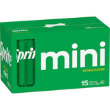 Sprite Lemonade Lemon Lime 250ml cans 15pack